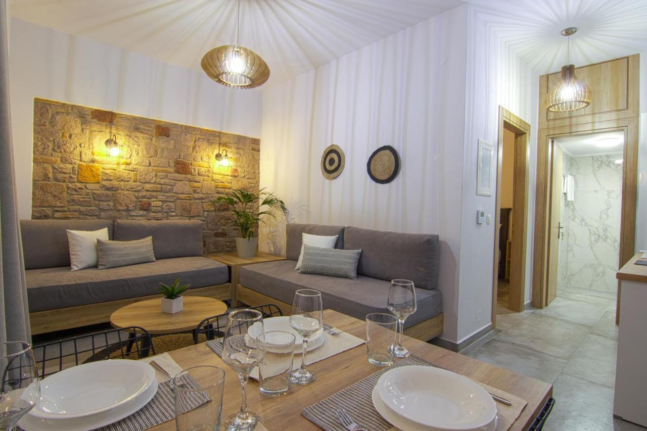 Onar Limnos II Luxury Apartments Moúdhros Eksteriør bilde